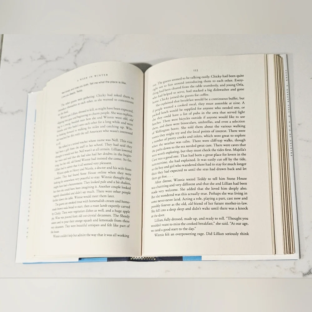 BOGO Maeve Binchy 'A Week in Winter' Hardcover Book